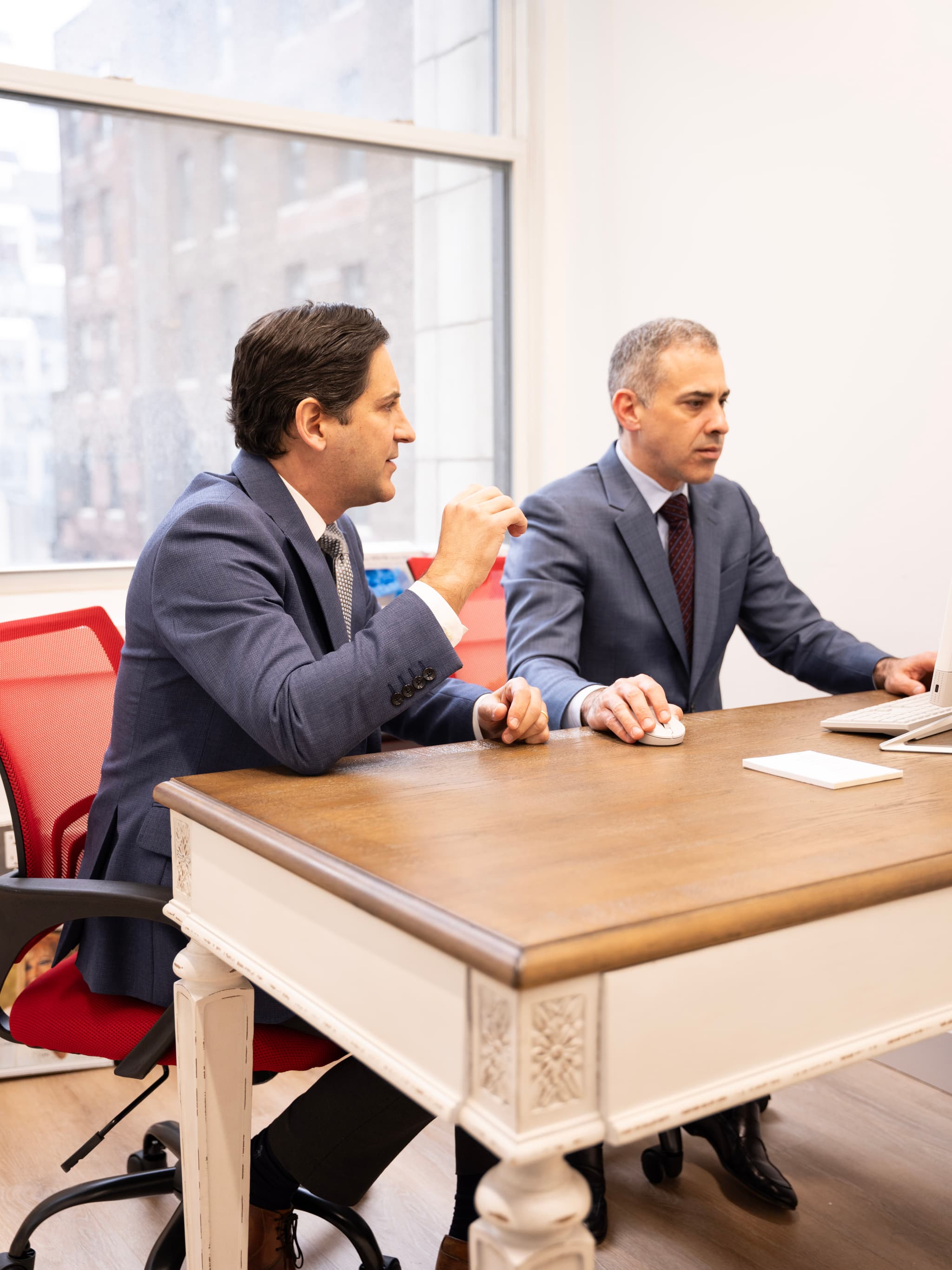 Dr. David B. Weintraub and Dr. Jonathan H. Oren, the lead physicians of Spine Surgeon NY